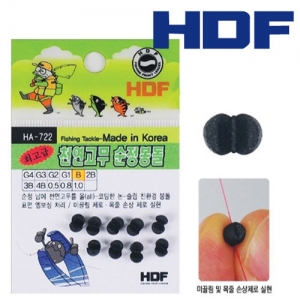 HDF 해동조구사 - 천연고무 순정봉돌 HA-722 - 유정낚시 